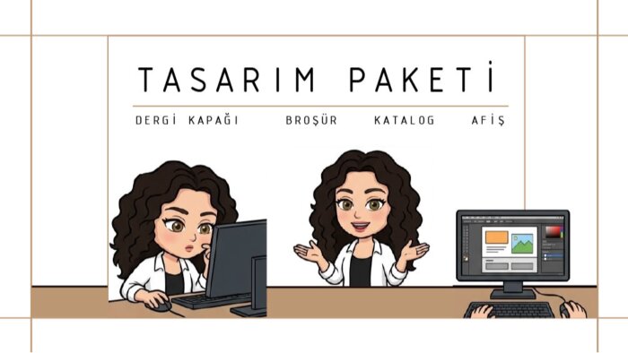 şirketiniz için dergi kapağı ve broşür tasarlayabilirim