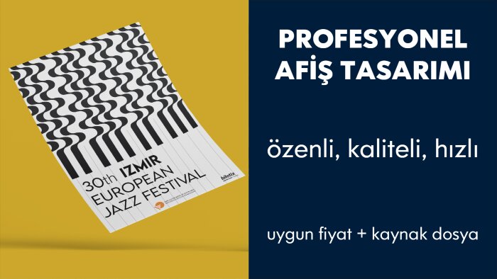 etkileyici afiş-poster ve billboard tasarımları yapabilirim