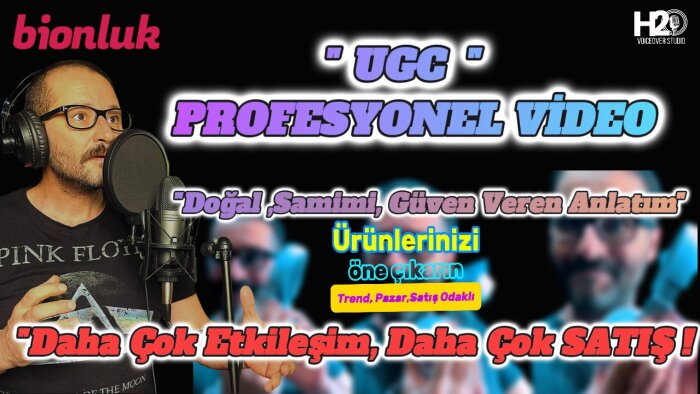  markanıza özel profesyonel ugc videoları hazırlarım