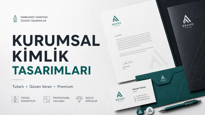 sizin için profesyonel kurumsal kimlik tasarlayabilirim