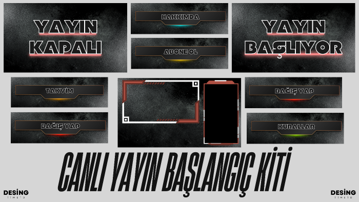 sizin için dikkat çekici tasarımlar yapabilirim