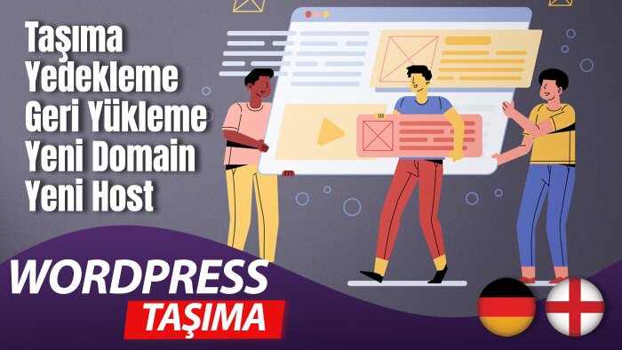 Wordpresss sitenizi yeni sunucunuza hızlıca taşırım