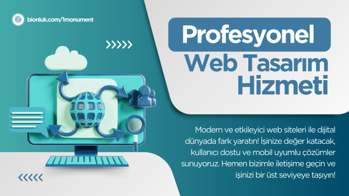 sizin için profesyonel web siteleri tasarlarım