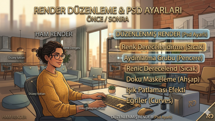 renderlarınızı düzenlerim