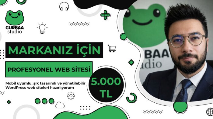 profesyonel anahtar teslim WordPress sitesi kuruyorum