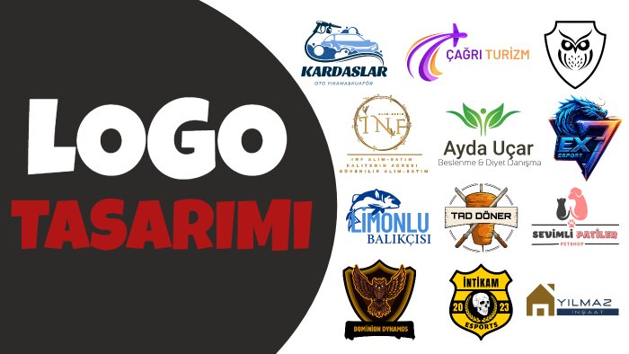 profesyonel ve özgün logo tasarlarım
