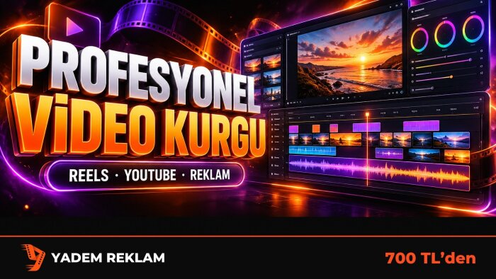 youtube ve reels videolarınızı profesyonelce kurgularım