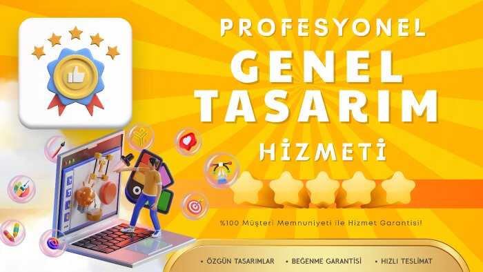 tüm tasarım işlerinizi yapabilirim