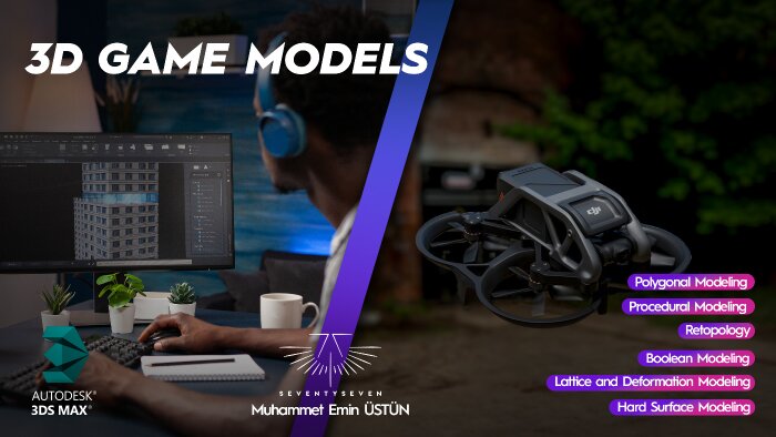 3d oyun tasarımları yaparım