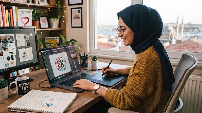işletmenizi öne çıkaracak profesyonel logo tasarlarım