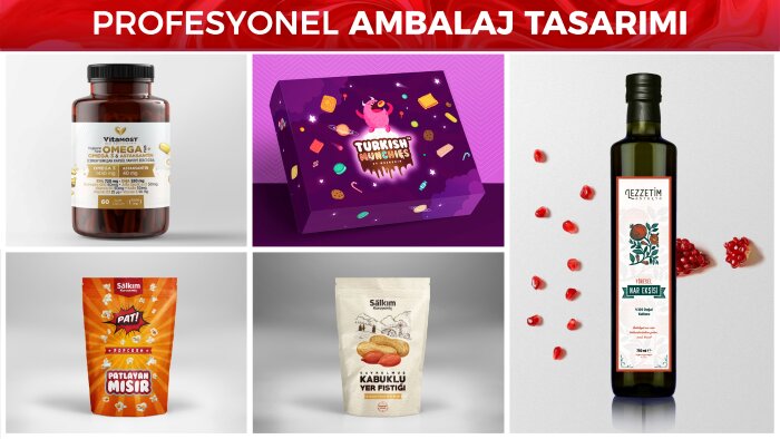 ambalaj ve etiket tasarımı hazırlayabilirim