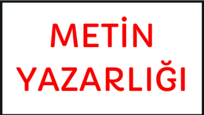 seo ve google uyumlu metin yazarlığı yapabilirim