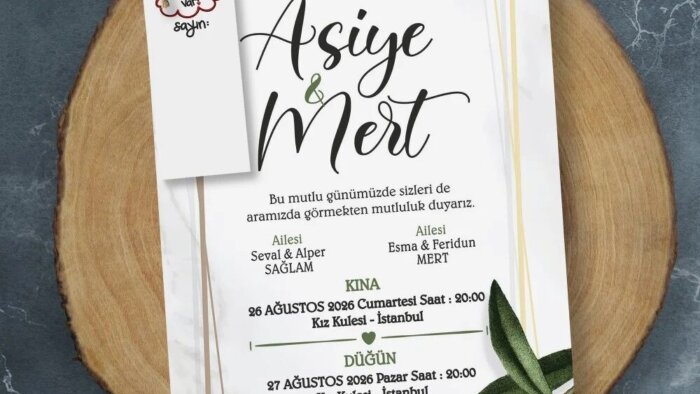 en güzel davetiyeyi yapabilirim