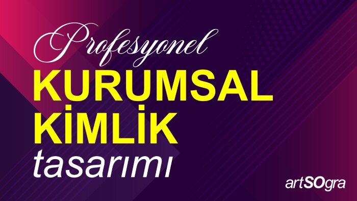profesyonel kurumsal kimlik tasarımı yaparım