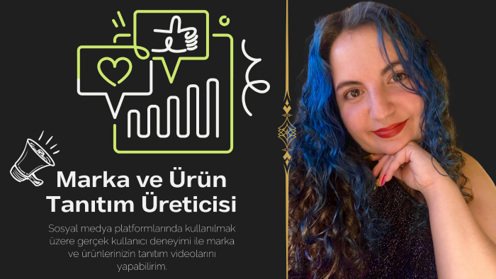 size özel marka ürün tanıtım videolarınızı hazırlayabilirim