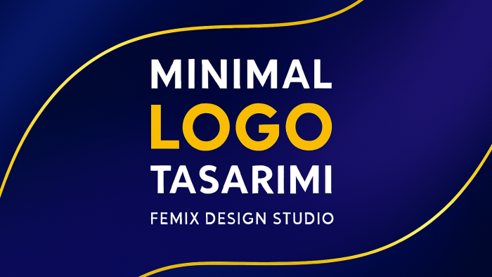 sizin i̇çin minimal logo tasarımı yapabilirim