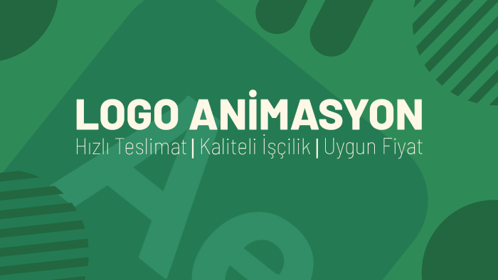 hareketli logo animasyonu oluşturuyorum