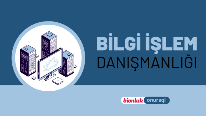  bilgi işlem danışmanlığı yapıyorum