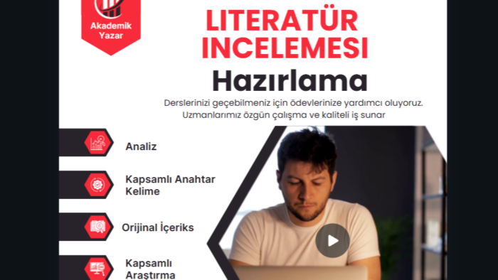literatür taramasında yardımcı olabilirim