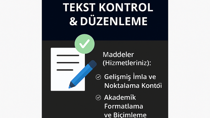 raporları teknik rapor şeklinde düzenlemeye yardımcı olurum