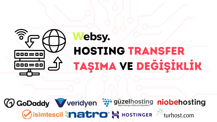 hosting ve mail taşıma işlemlerinizi güvenle yapabilirim