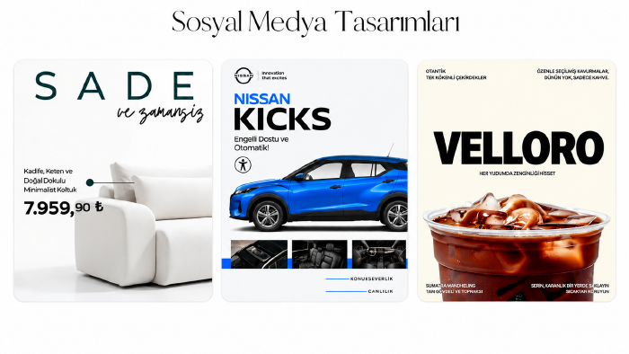 sosyal medya hesaplarınız için özgün görseller tasarlarım