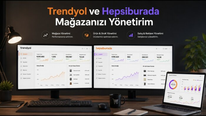 trendyol ve hepsiburada mağazanızı yönetirim