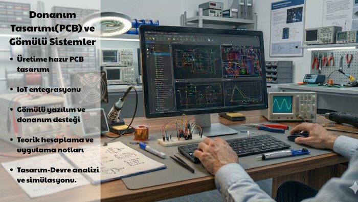 pcb ve gömülü sistemler tasarımı yapabilirim