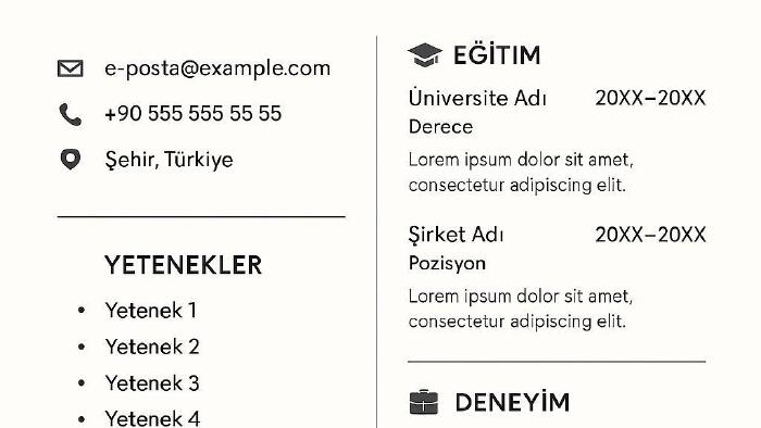 etkileyici ve profesyonel CV metinleri hazırlıyorum