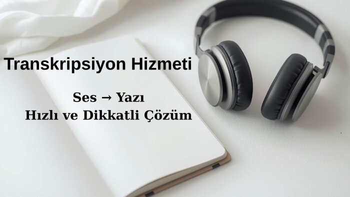 dikkatli ve düzgün transkripsiyon hizmeti sağlarım
