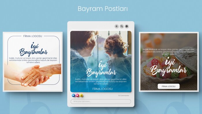 özel gün postları hazırlarım