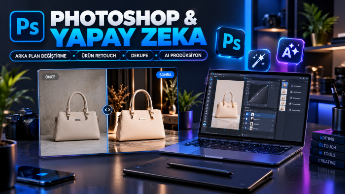 fotoğraflarınızı photoshop ve yapay zeka ile düzenliyorum