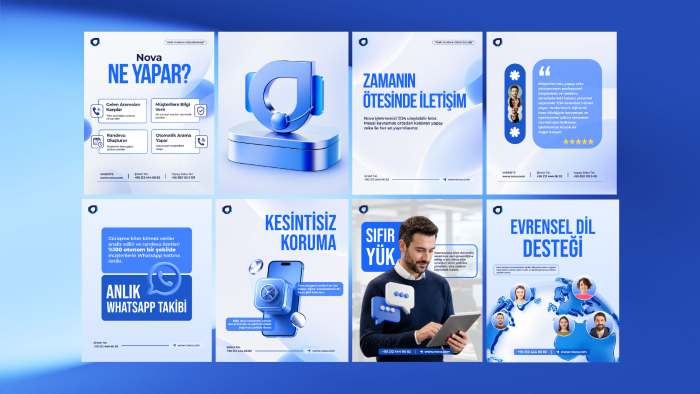 markanız için modern sosyal medya tasarımları yapabilirim
