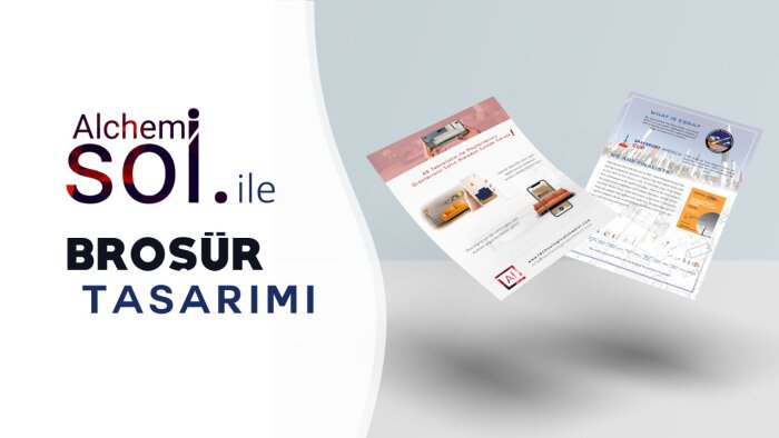 estetik öncelikli, dikkat çeken el broşürleri tasarlarım