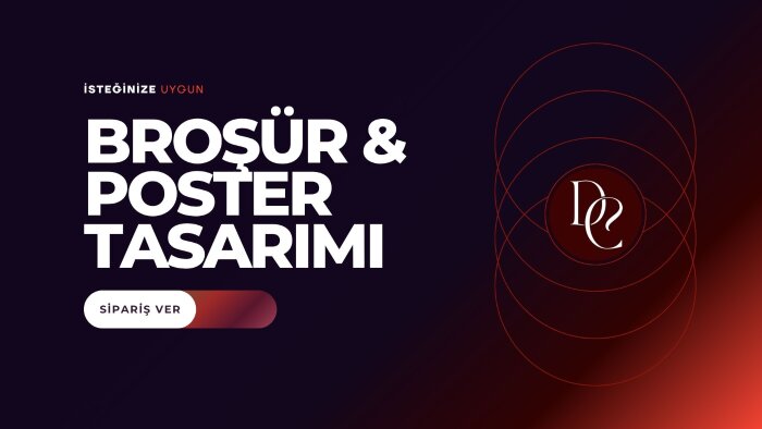 sizin için broşür, menü ve poster hazırlayabilirim