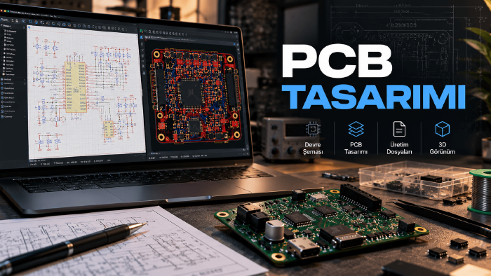 KiCad ile profesyonel devre ve PCB tasarımı yaparım
