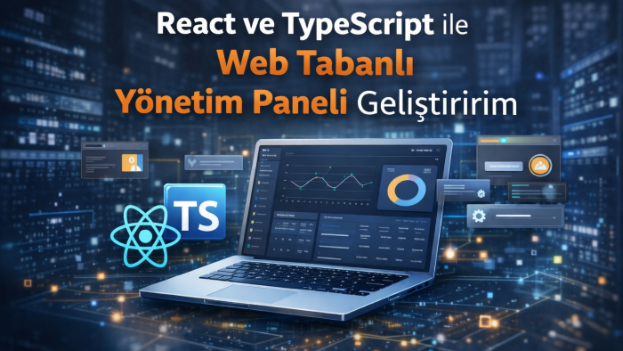 React ve TypeScript ile web tabanlı projelerinizi geliştirim