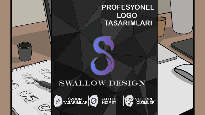 markanızın kimliğini yansıtan profesyonel logo tasarlıyorum