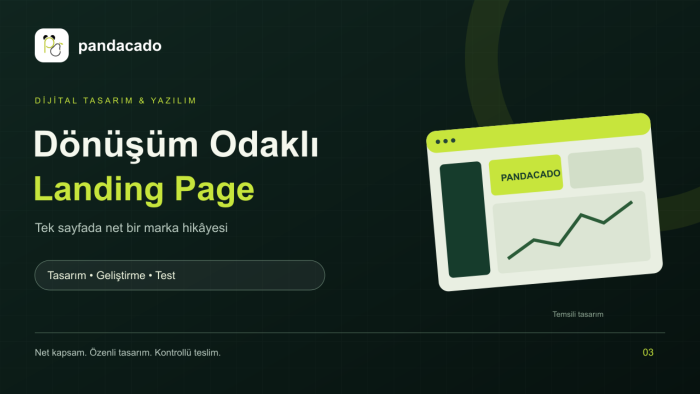 markanıza özel premium landing page tasarlarım
