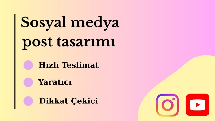 post ve banner tasarımı yapabilirim