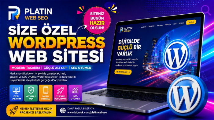 sizin için basit sade kurumsal web sitesi tasarlarım
