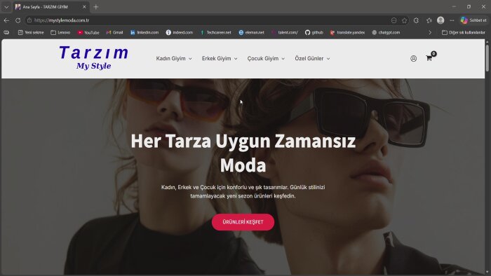 satışa hazır profesyonel e ticaret sitesi kurarım