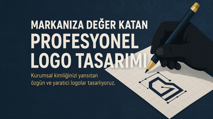 uzman ve kurumsal logo tasarımları yaparım