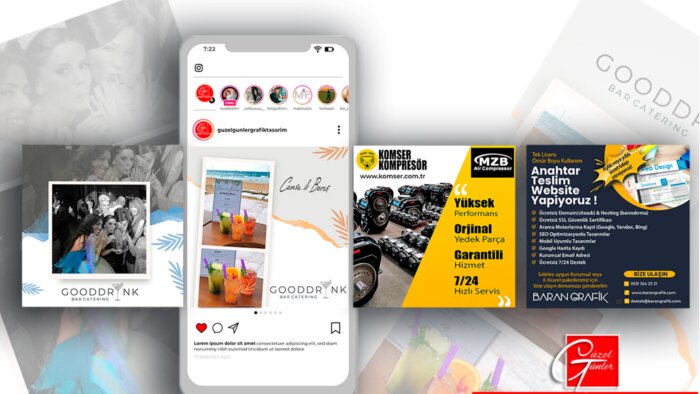 instegram,facebook e ticaret sitesi için banner post yaparım