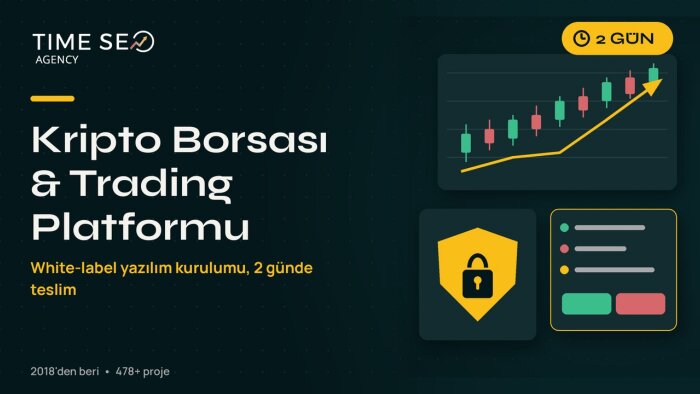 kripto borsası ve trading platformu yazılımı kurarım