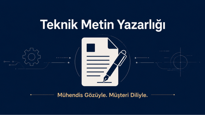 teknik ürünleri doğru ve ikna edici biçimde yazıya dökerim