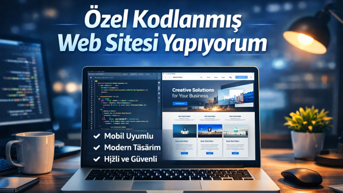 size özel kodlanmış web sitesi oluşturabilirim