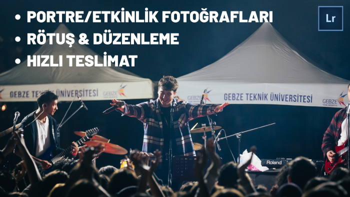 konser fotoğrafçılığı yaparım