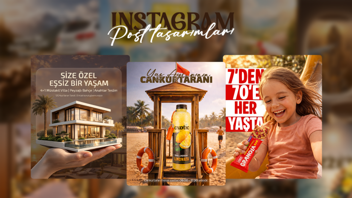 sosyal medyanız için etkileşimi arttıran tasarımlar yaparım
