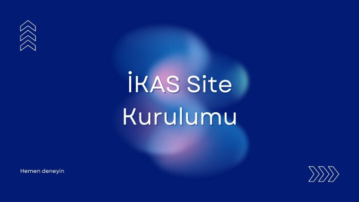ikas web sitenizi hızlıca kurarım